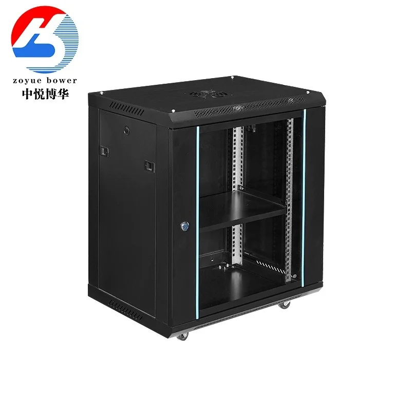 网络机柜路由器视频硬盘网线存储柜交换机挂墙设备柜TB