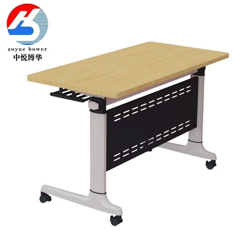 可移动长条型会议培训桌折叠桌1