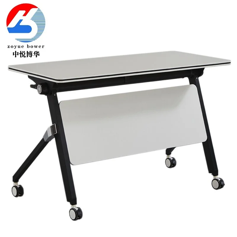可移动长条型会议培训桌折叠桌11