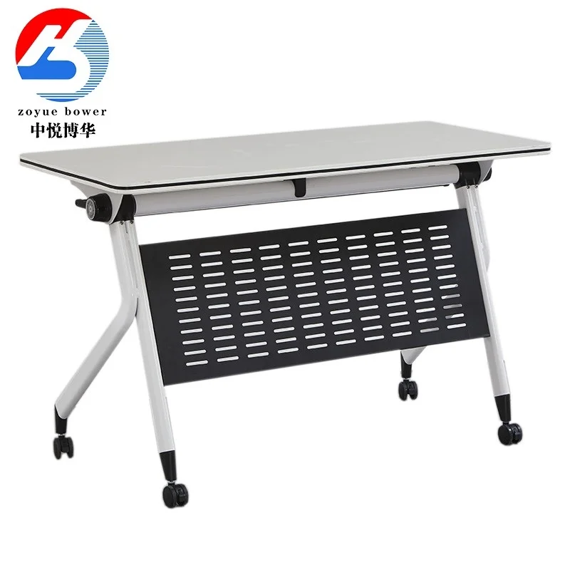 可移动长条型会议培训桌折叠桌12