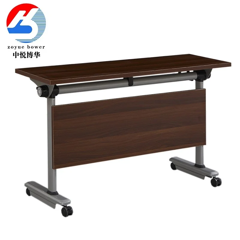 可移动长条型会议培训桌折叠桌19